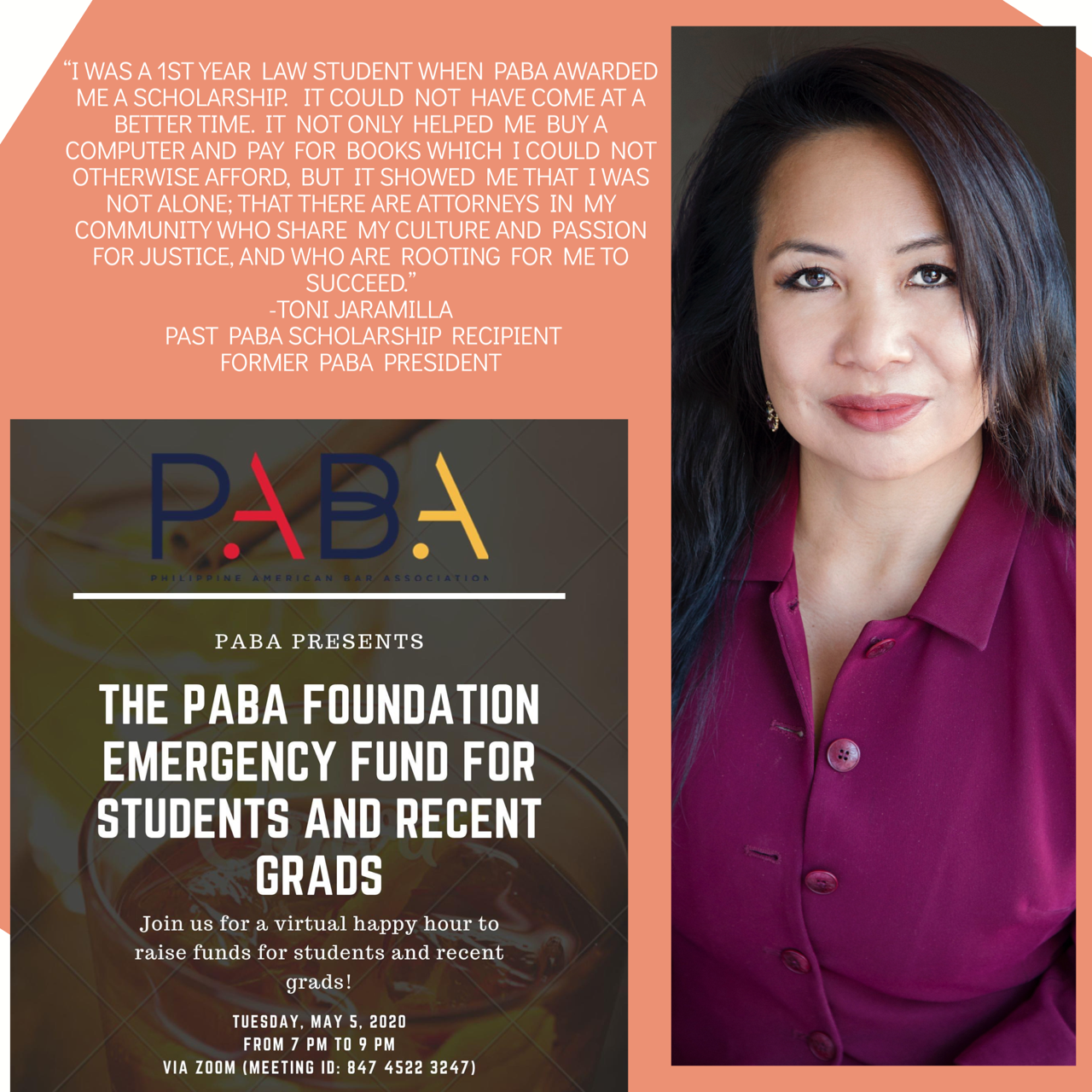 The PABA Foundation Emergency Fund for Students and Recent Grads